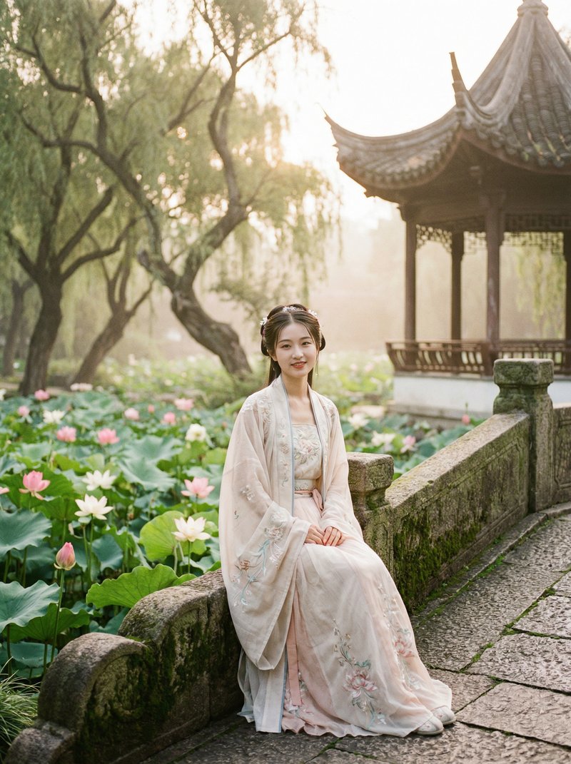 熟女人妻汉服写真视频